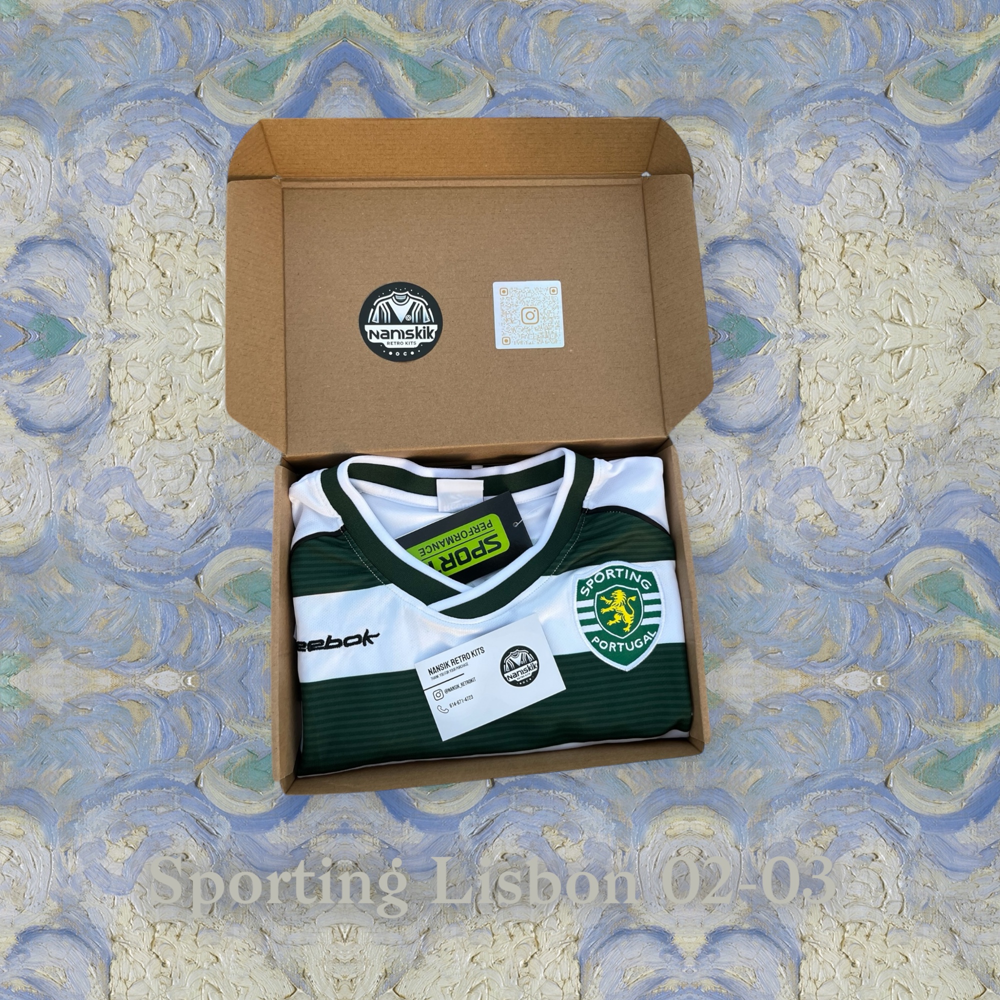 C.Ronaldo Sporting 02-03 jersey